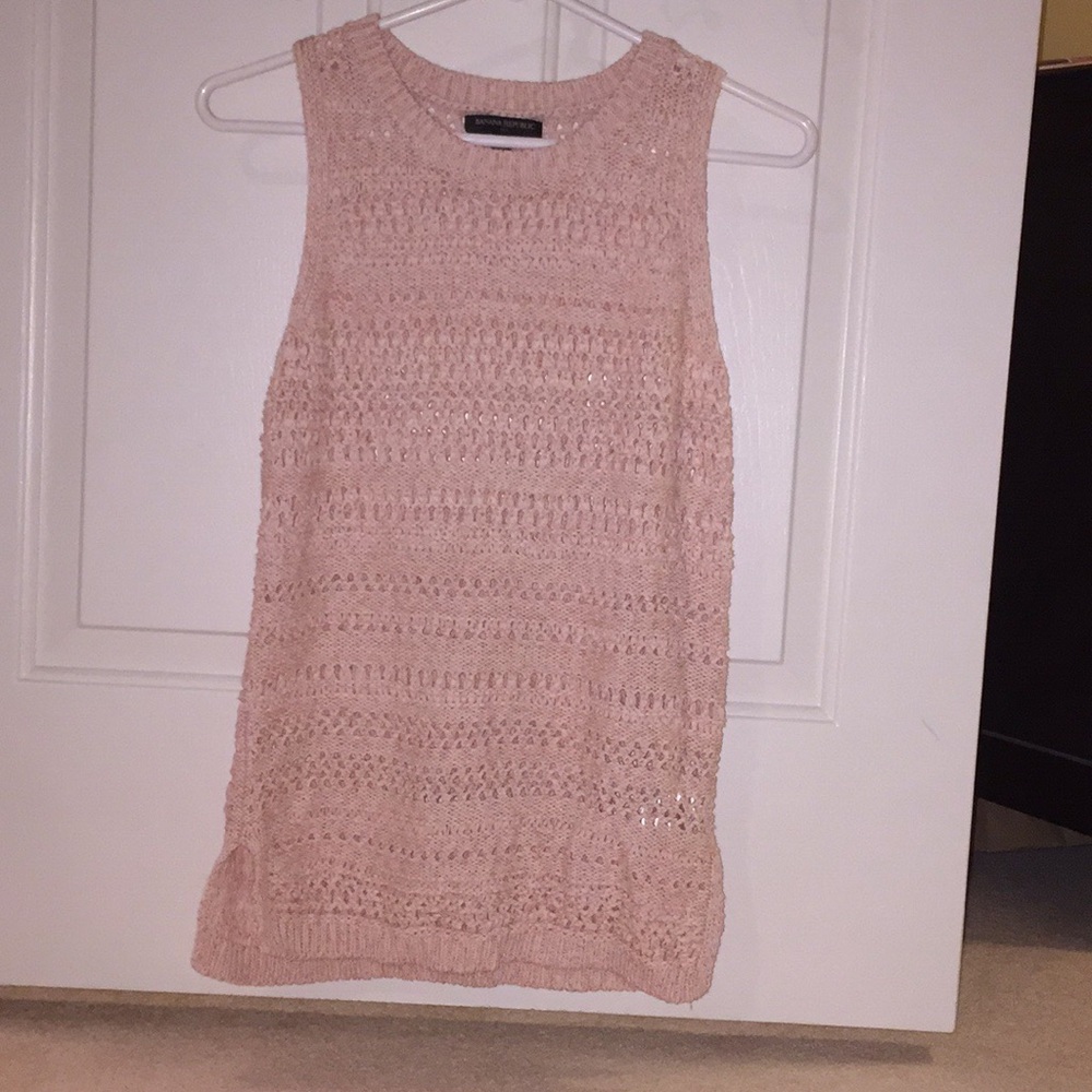 Pink/White Vest